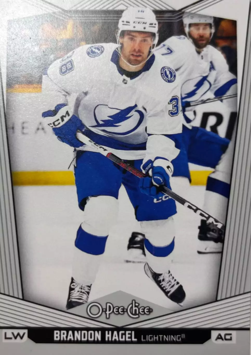 Хоккей. Карточка Brandon Hagel - Брэндон Хэйгл Tampa Bay Lightning-Тампа НХЛ-NHL