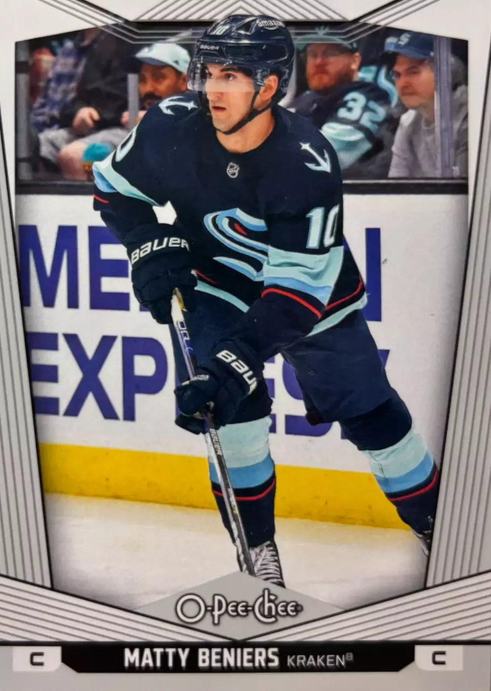 Хоккей. Карточка Matty Beniers-Мэтти Бенирс Seattle Kraken-Сиэтл Кракен НХЛ NHL
