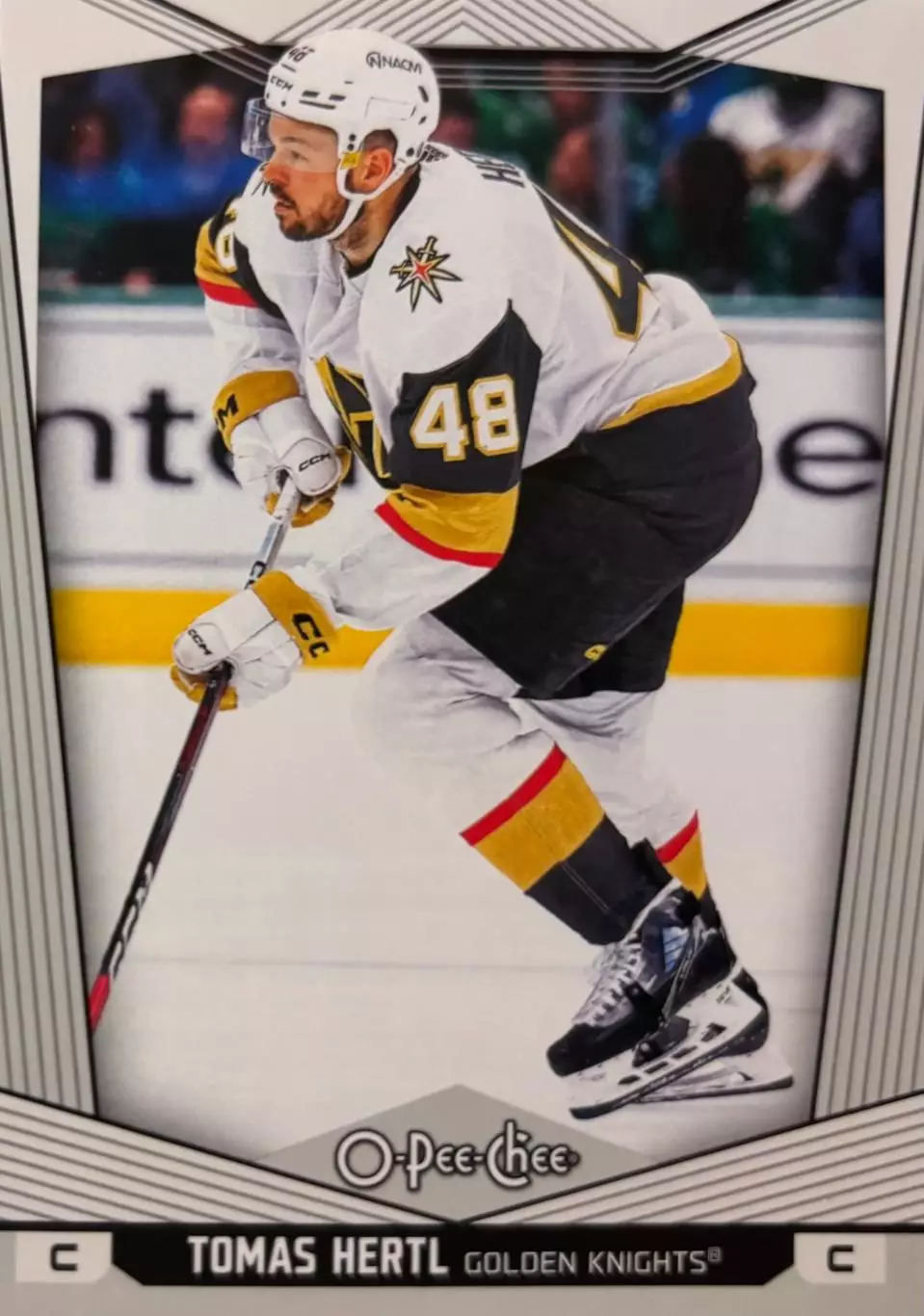 Хоккей. Карточка Tomas Hertl - Томаш Гертл Vegas Golden Knights - Вегас НХЛ-NHL