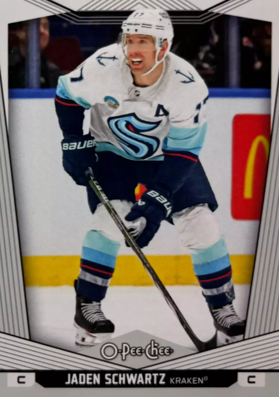 Хоккей Карточка Jaden Schwartz-Джейден Шварц Seattle Kraken-Сиэтл Кракен НХЛ/NHL
