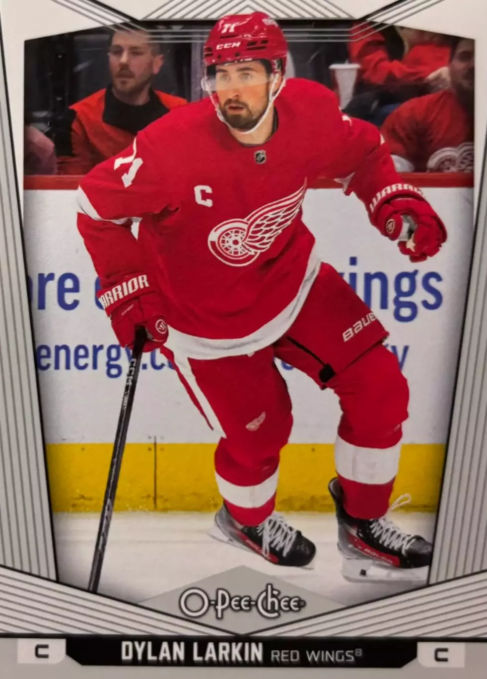 Хоккей. Карточка Dylan Larkin-Дилан Ларкин Detroit Red Wings-Детройт НХЛ/NHL