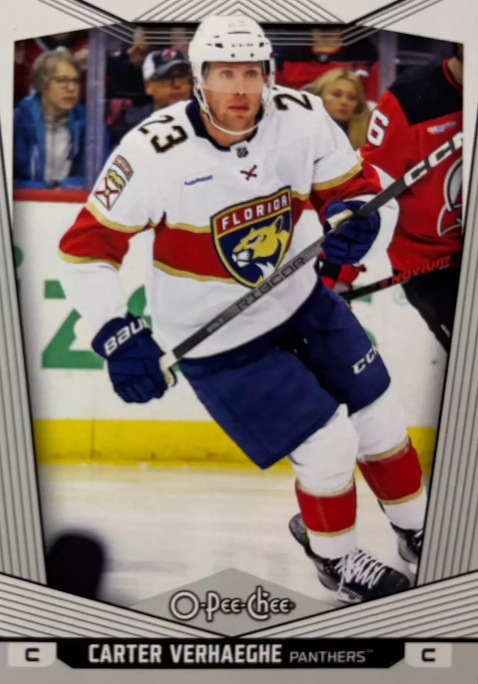 Хоккей Карточка Carter Verhaeghe-Картер Верхэге Florida Panthers-Флорида НХЛ-NHL