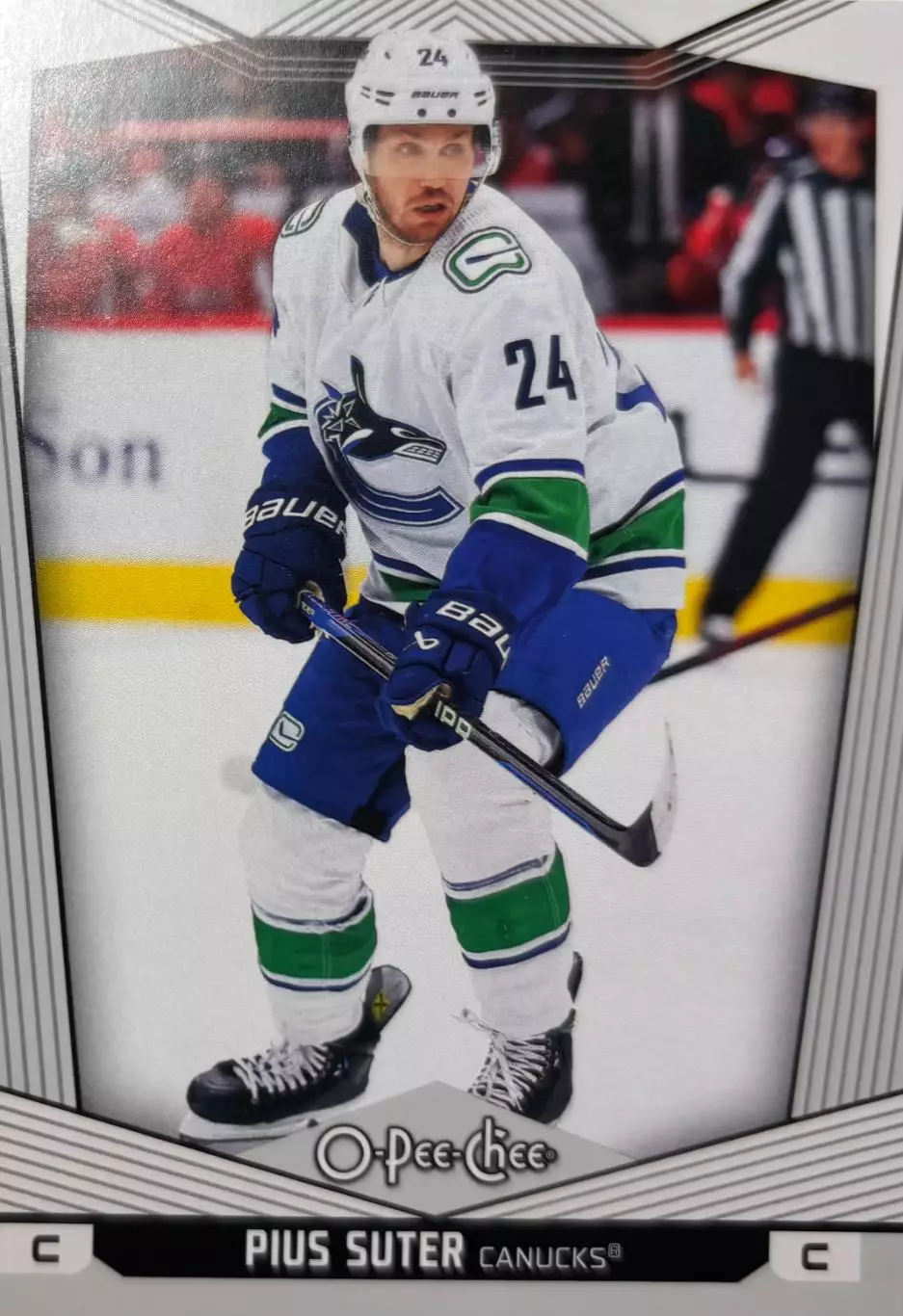 Хоккей. Карточка Pius Suter-Пиус Сутер Vancouver Canucks-Ванкувер Кэнакс НХЛ/NHL
