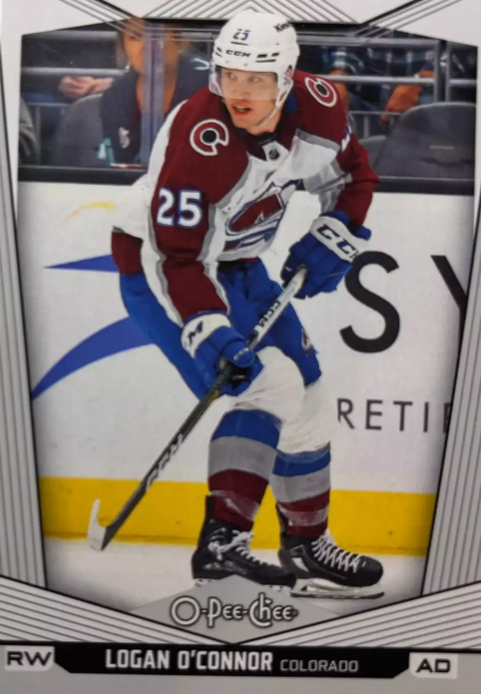 Карточка Logan O'Connor / Логан О’Коннор Colorado Avalanche - Колорадо НХЛ/NHL