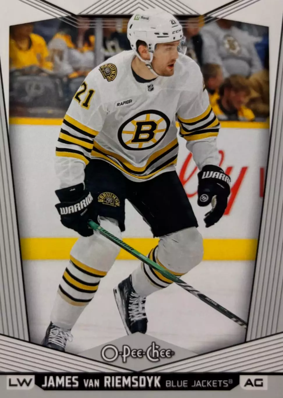 Карточка James van Riemsdyk - Джеймс ван Римсдайк Boston Bruins - Бостон НХЛ/NHL
