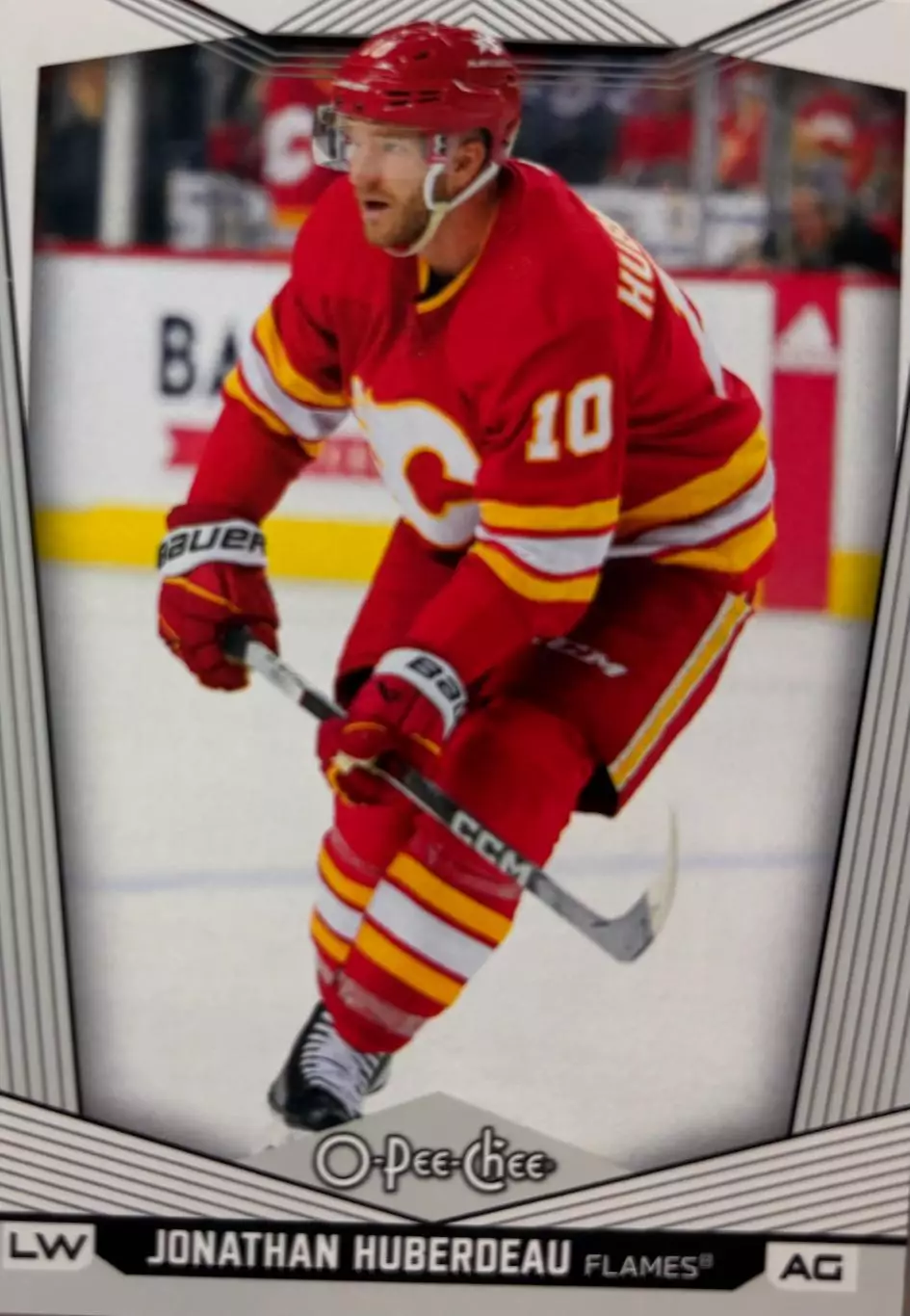 Карточка Jonathan Huberdeau - Джонатан Юбердо Calgary Flames - Калгари НХЛ NHL