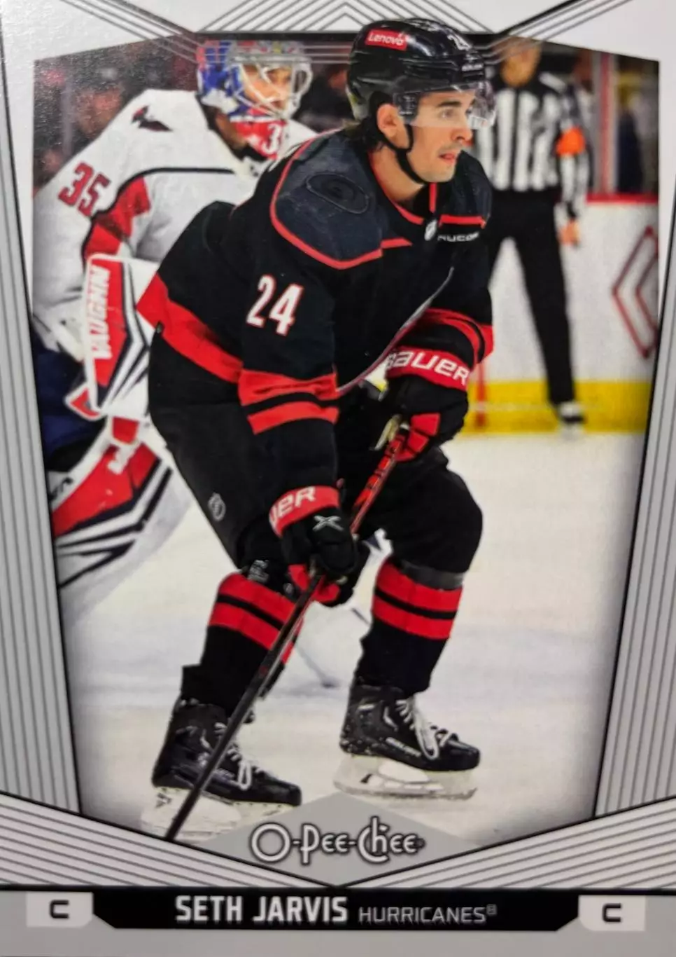 Хоккей. Карточка Seth Jarvis-Сет Джарвис Carolina Hurricanes - Каролина НХЛ/NHL