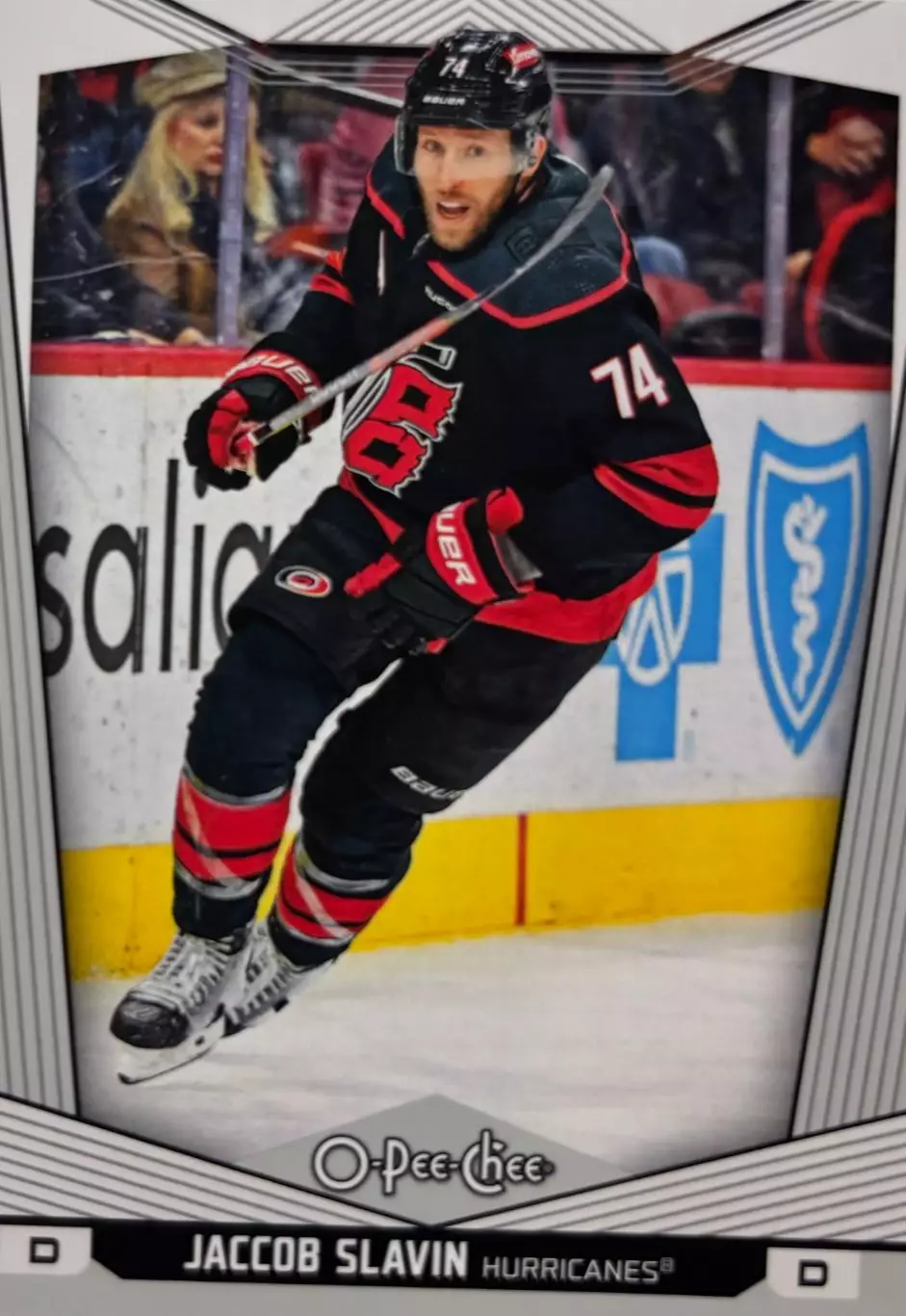 Карточка Jaccob Slavin - Джейккоб Слэвин Carolina Hurricanes - Каролина НХЛ-NHL