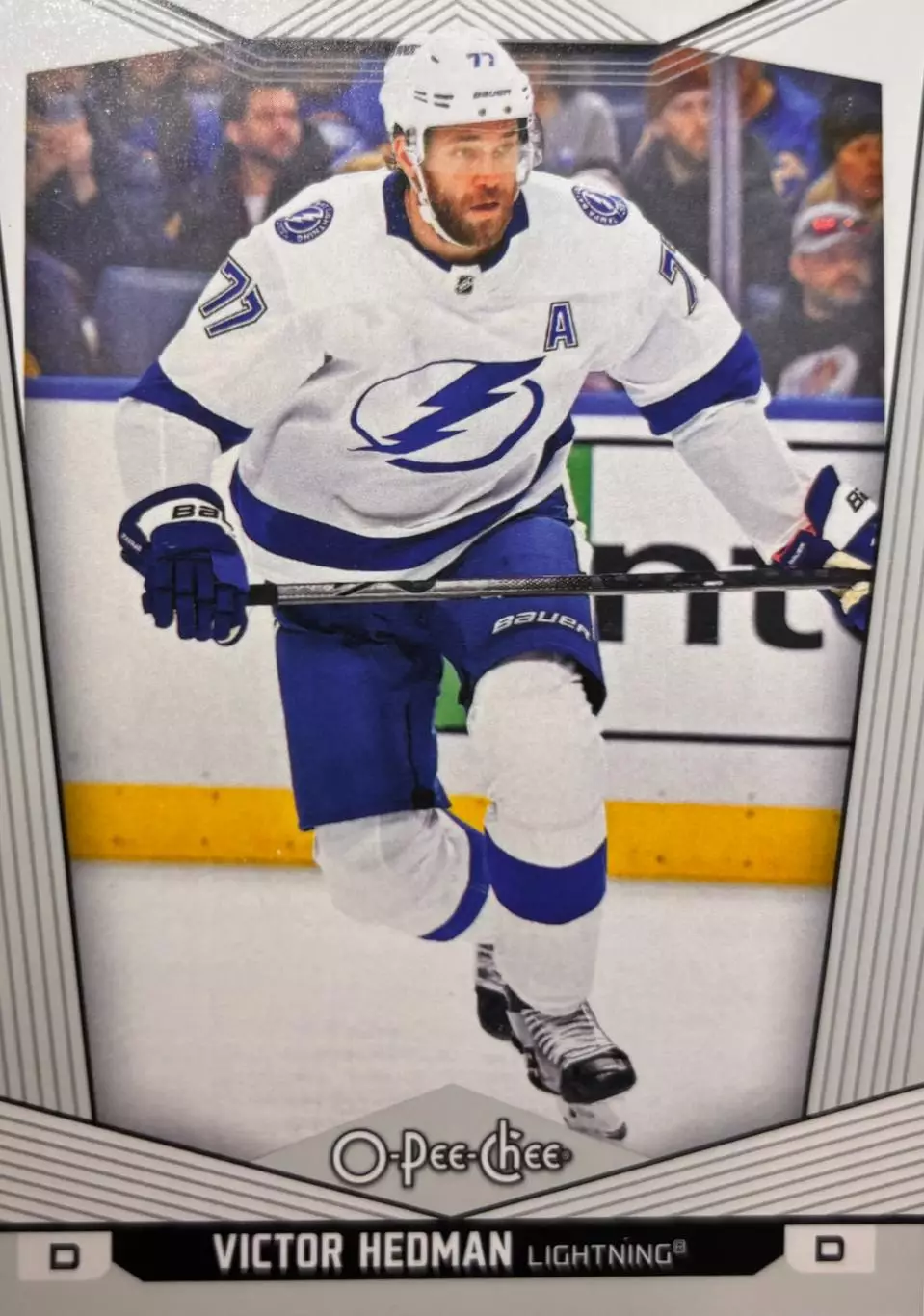 Карточка Виктор Хедман Tampa Bay Lightning/Тампа-Бэй Лайтнинг, Барыс НХЛ/NHL/КХЛ
