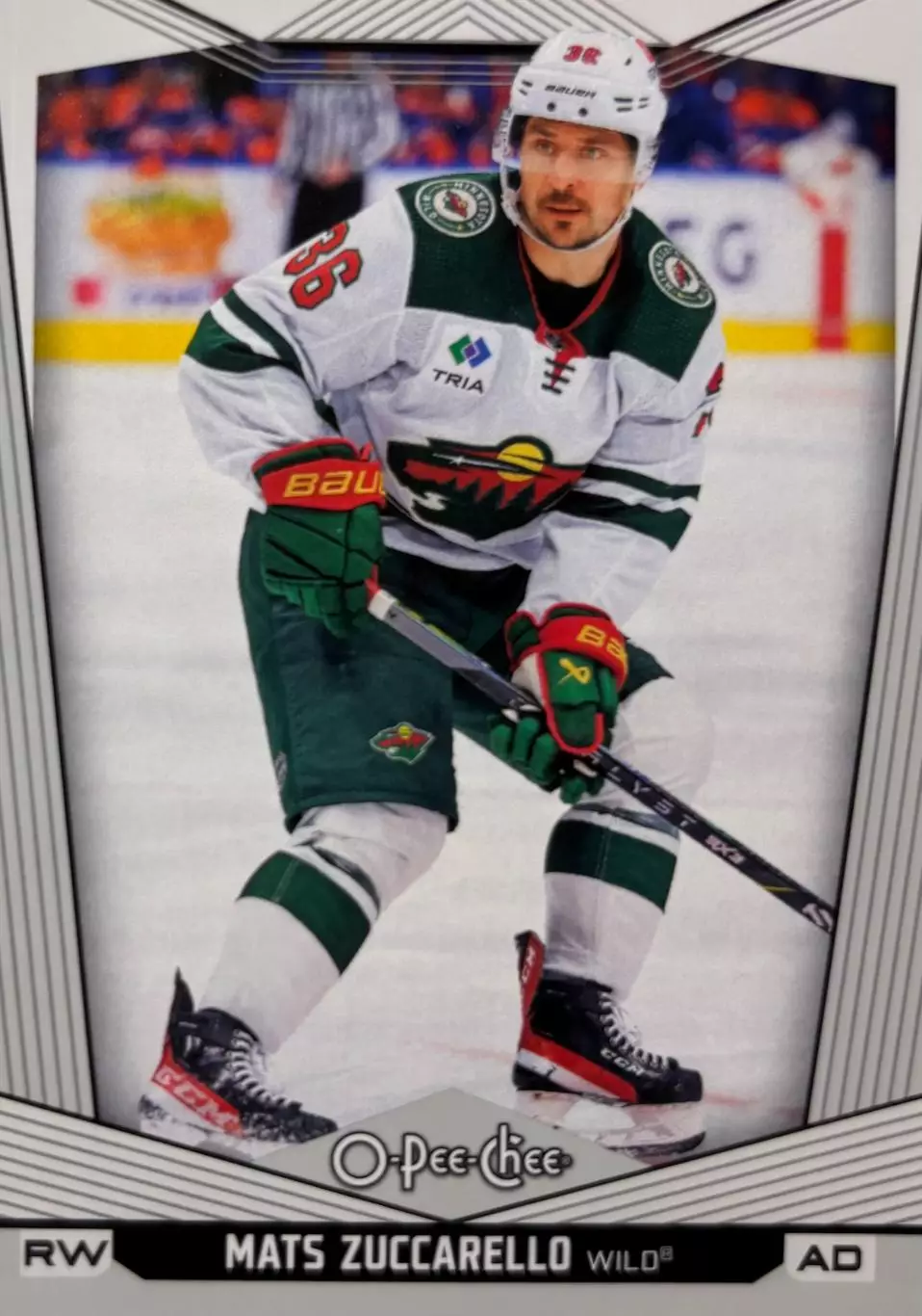 Карточка Mats Zuccarello-Матс Цуккарелло Minnesota Wild-Миннесота Уайлд НХЛ-NHL