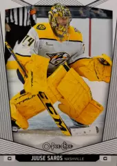 Хоккей. Карточка Juuse Saros-Юусе Сарос Nashville Predators - Нэшвилл НХЛ NHL