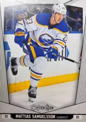 Карточка Mattias Samuelsson/Маттиас Самуэльссон Buffalo Sabres/Баффало НХЛ/NHL
