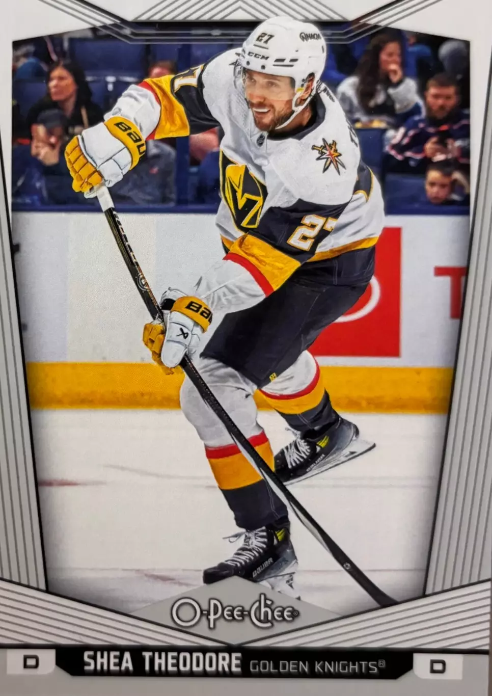 Хоккей. Карточка Shea Theodore - Ши Теодор Vegas Golden Knights - Вегас НХЛ NHL