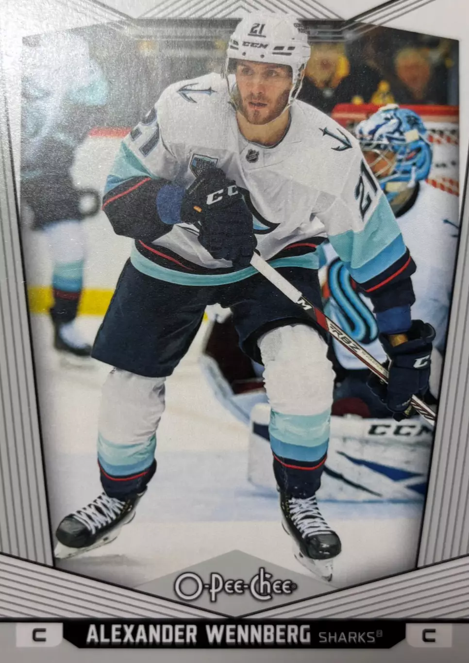 Карточка Alexander Wennberg - Александр Веннберг Seattle Kraken - Сиэтл НХЛ/NHL