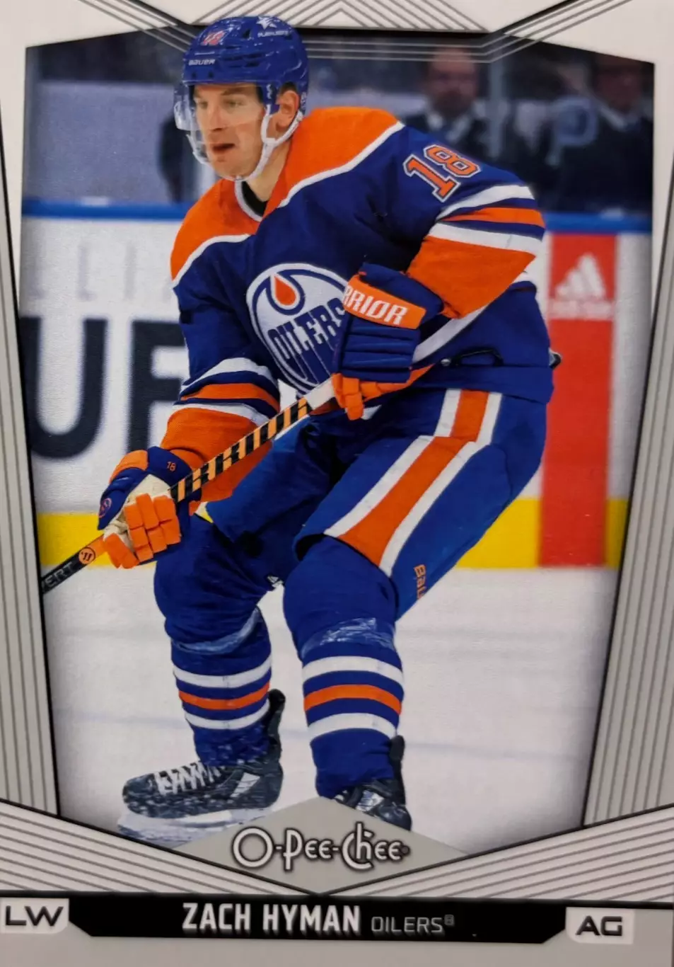 Хоккей. Карточка Zach Hyman-Зак Хайман Edmonton Oilers - Эдмонтон Ойлерз НХЛ-NHL