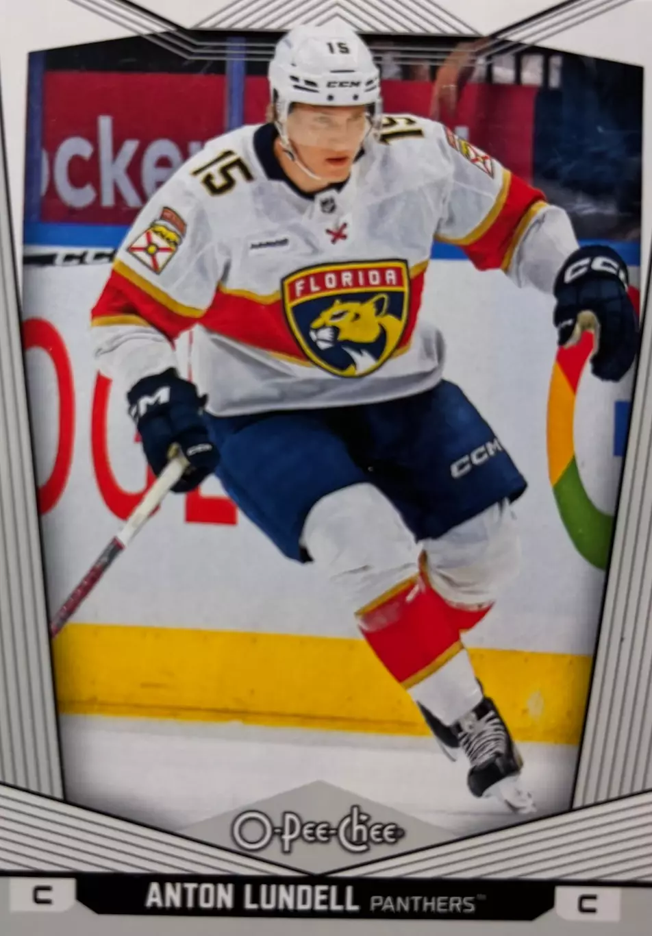 Хоккей. Карточка Anton Lundell-Антон Лунделль Florida Panthers - Флорида НХЛ NHL