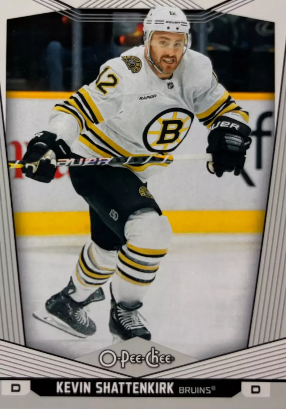 Карточка Kevin Shattenkirk-Кевин Шаттенкирк Boston Bruins-Бостон Брюинз НХЛ/NHL