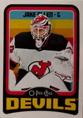 Карточка Jake Allen - Джейк Аллен New Jersey Devils / Нью-Джерси Девилз НХЛ/NHL