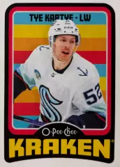 Хоккей. Карточка Tye Kartye - Тай Картье Seattle Kraken - Сиэтл Кракен НХЛ/NHL