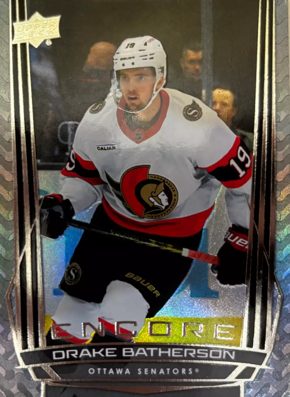 Хоккей. Карточка Drake Batherson-Дрейк Батерсон Ottawa Senators-Оттава НХЛ/NHL