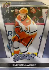 Хоккей Карточка Olen Zellweger-Олен Зеллвегер Anaheim Ducks-Анахайм Дакс НХЛ/NHL