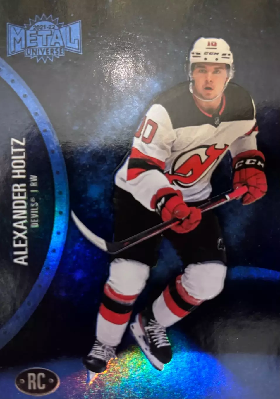 Карточка Alexander Holtz - Александер Хольц New Jersey Devils - Девилс НХЛ/NHL