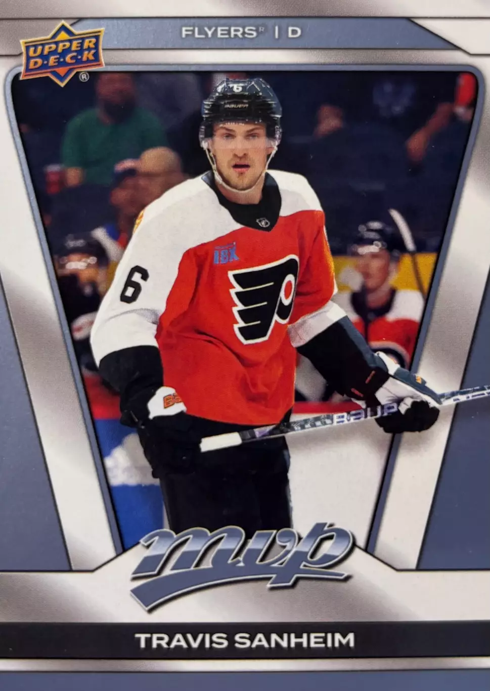Карточка Travis Sanheim-Трэвис Сэнхайм Philadelphia Flyers - Филадельфия НХЛ-NHL