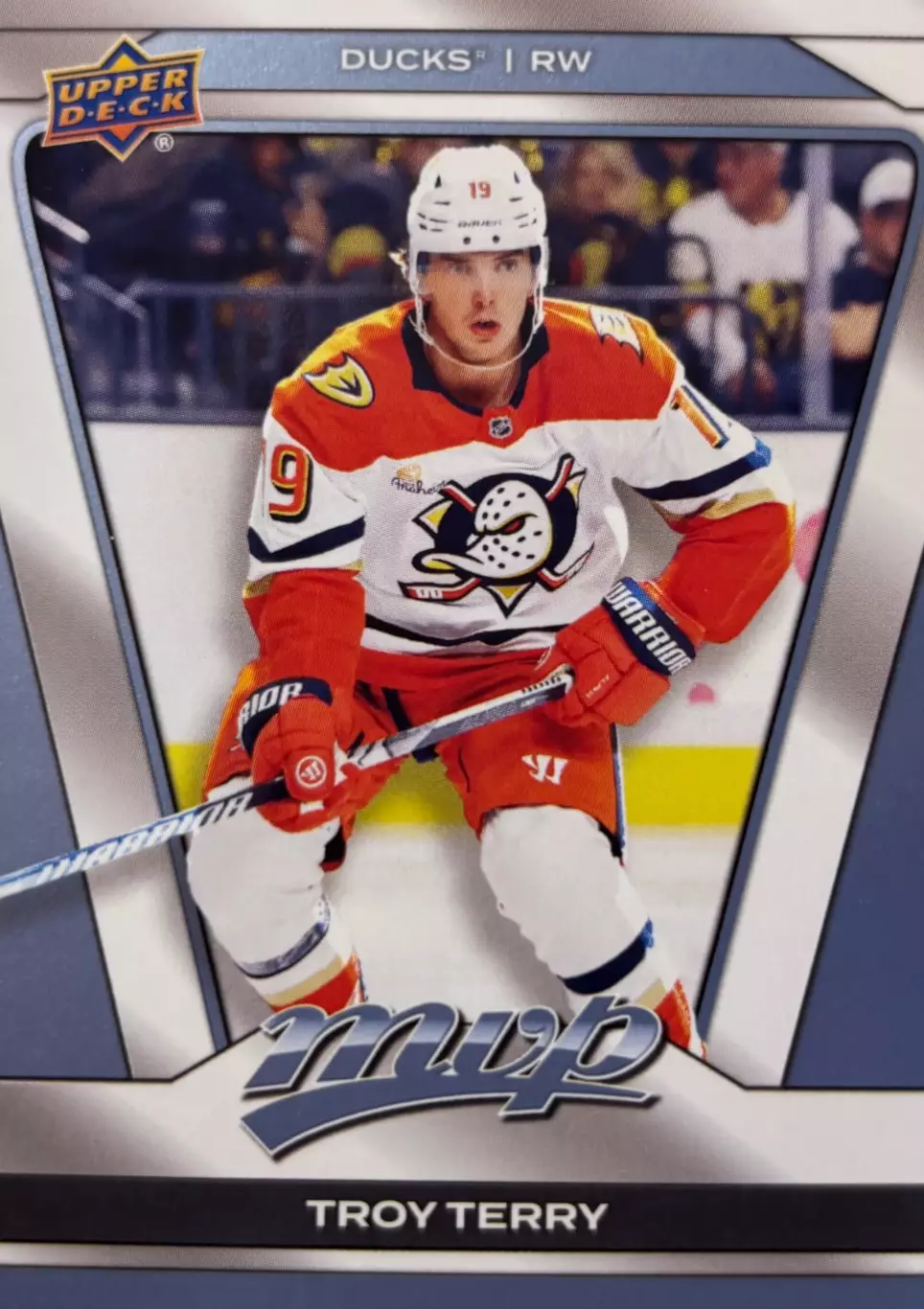 Хоккей. Карточка Troy Terry - Трой Терри Anaheim Ducks-Анахайм Дакс НХЛ NHL