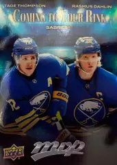 Карточка Dahlin-Расмус Далин/Tage Thompson-Тейдж Томпсон Buffalo Sabres НХЛ/NHL