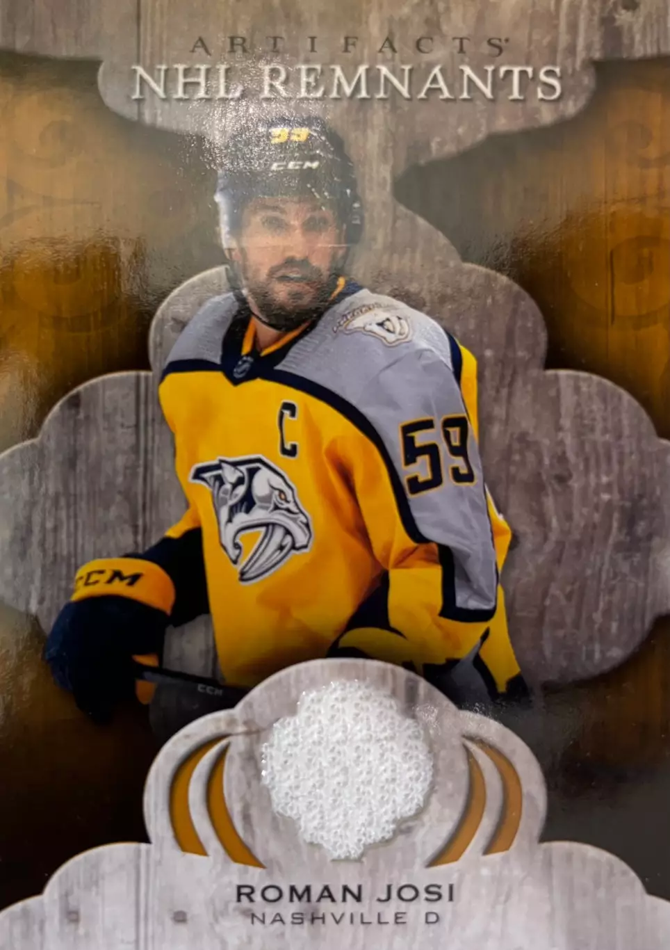 Хоккей. Карточка Roman Josi/Роман Йоси Nashville Predators/Нэшвилл НХЛ/NHL