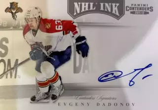 Карточка Евгений Дадонов Florida Panthers/Флорида, СКА, Трактор, Донбасс НХЛ/КХЛ