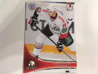 Хоккей. Карточка Евгений Катичев Трактор Челябинск КХЛ/KHL сезон 2013-2014