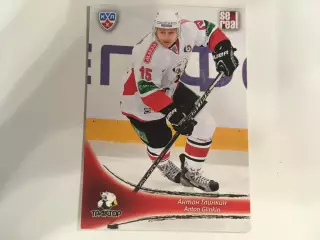 Хоккей. Карточка Антон Глинкин Трактор Челябинск КХЛ сезон 2013-2014 SeReal