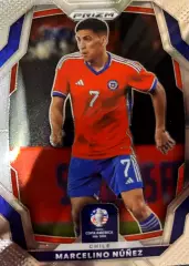 Футбол. Карточка Марселино Нуньес Чили, Норвич Сити Кубок Америки 2023-24 Panini
