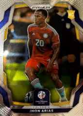 Футбол. Карточка Джон Арис Колумбия, Палмейрас Кубок Америки 2023-24 Panini