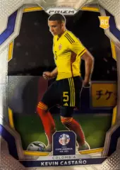Футбол. Карточка Кевин Кастаньо Колумбия, Краснодар Кубок Америки 2023-24 Panini