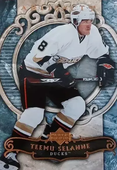 Хоккей. Карточка Teemu Selanne-Теему Селянне Anaheim Ducks-Анахайм Дакс НХЛ/NHL
