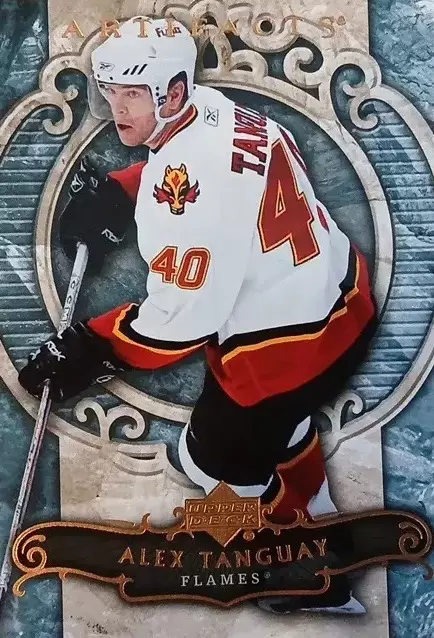 Хоккей Карточка Alex Tanguay-Алекс Тангуэй Calgary Flames-Калгари Флэймз НХЛ/NHL