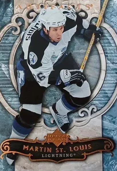 Карточка Martin St. Louis/Мартен Сан-Луи Tampa Bay Lightning/Тампа-Бэй НХЛ/NHL