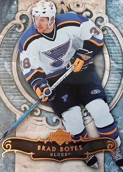 Хоккей. Карточка Brad Boyes - Брэд Бойс St. Louis Blues - Сент-Луис Блюз НХЛ-NHL