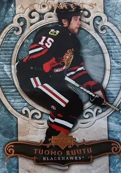 Хоккей. Карточка Tuomo Ruutu - Туомо Рууту Chicago Blackhawks - Чикаго НХЛ/NHL