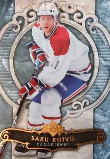 Карточка Saku Koivu - Саку Койву Montreal Canadiens - Монреаль Канадиенс НХЛ/NHL