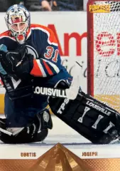 Хоккей. Карточка Curtis Joseph-Кертис Джозеф Edmonton Oilers - Эдмонтон НХЛ/NHL