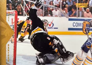 Хоккей. Карточка Bill Ranford-Билл Рэнфорд Boston Bruins - Бостон Брюинз НХЛ/NHL