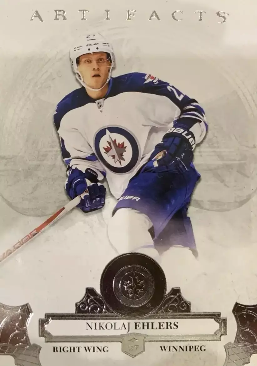 Хоккей. Карточка Nikolaj Ehlers - Николай Элерс Winnipeg Jets-Виннипег НХЛ-NHL