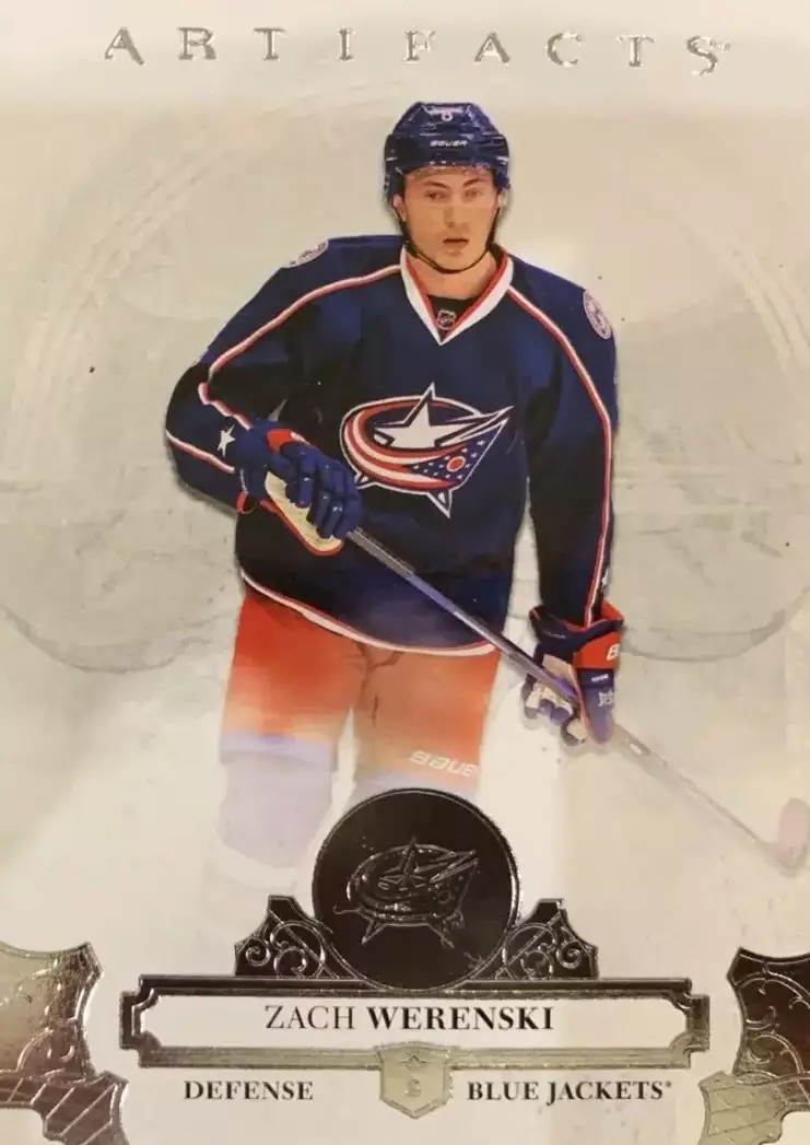 Карточка Zach Werenski/Зак Веренски Columbus Blue Jackets/Коламбус НХЛ-NHL