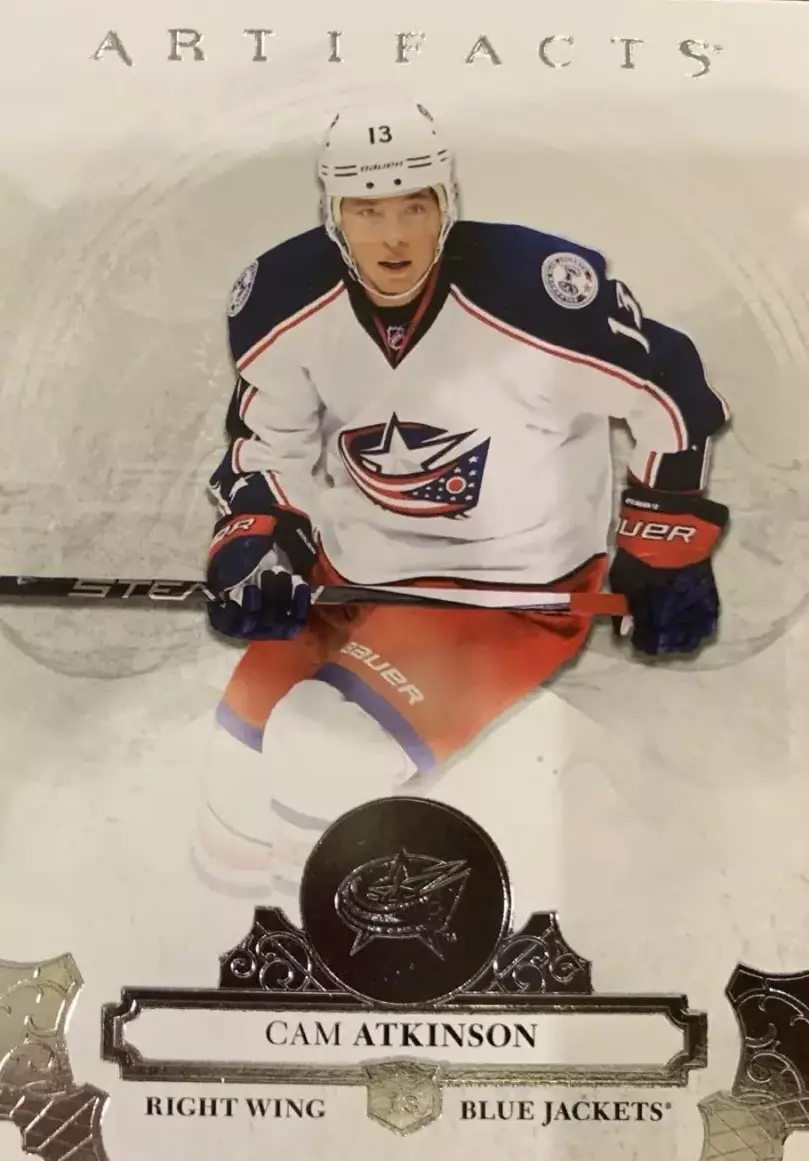 Хоккей Карточка Cam Atkinson-Кэм Аткинсон Columbus Blue Jackets-Коламбус НХЛ-NHL