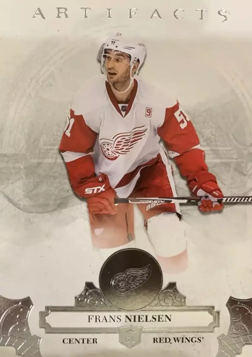 Хоккей. Карточка Frans Nielsen-Франс Нильсен Detroit Red Wings - Детройт НХЛ/NHL