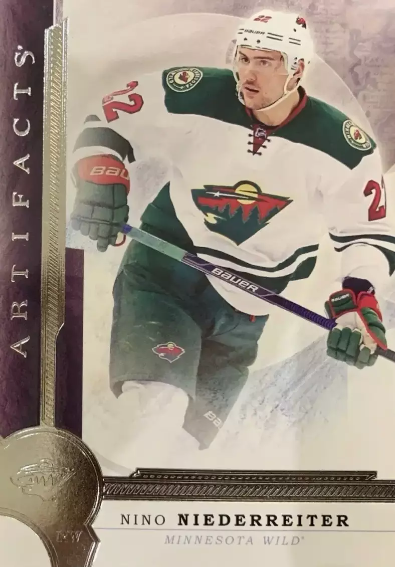 Карточка Nino Niederreiter-Нино Нидеррайтер Minnesota Wild-Миннесота НХЛ/NHL