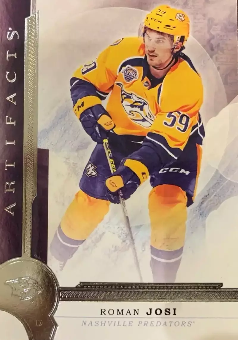 Хоккей. Карточка Roman Josi/Роман Йоси Nashville Predators/Нэшвилл НХЛ-NHL